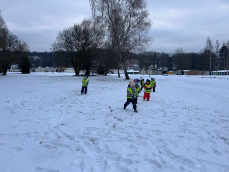 Užíváme si sněhové nadílky